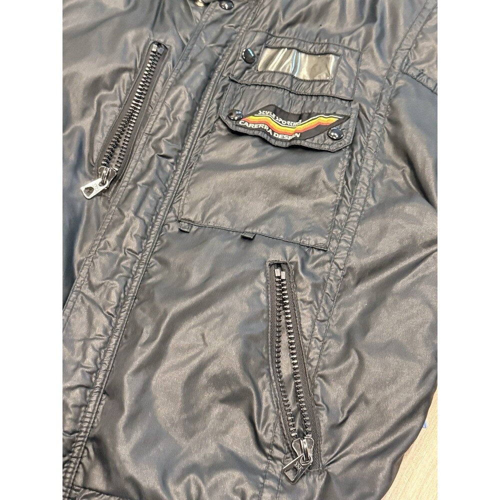 Authentic Vintage 1980s Style Auto Carrera Design Racing Jacket Adult Large - Picture 5 of 14